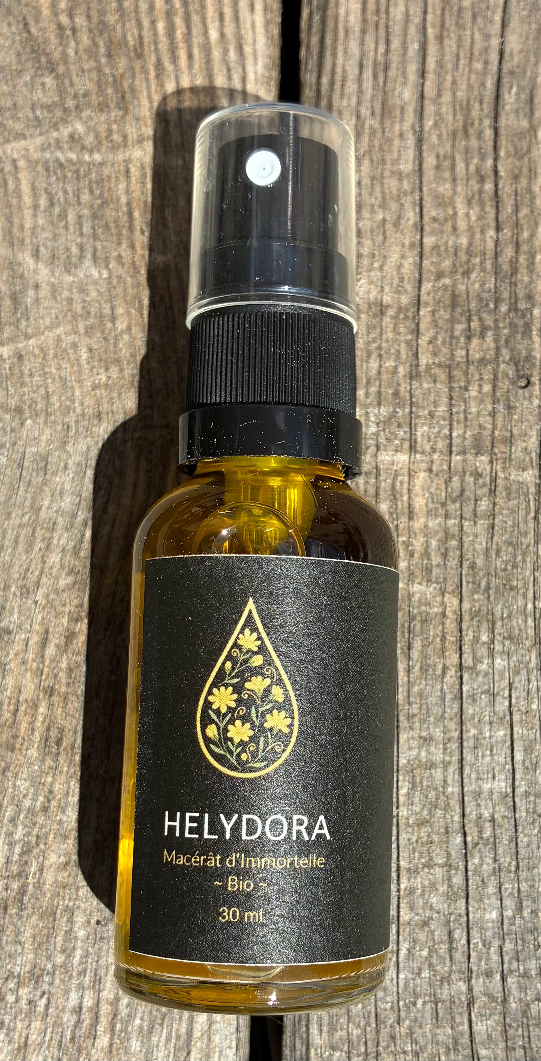 Macérât huileux d'Immortelle BIO de Corse