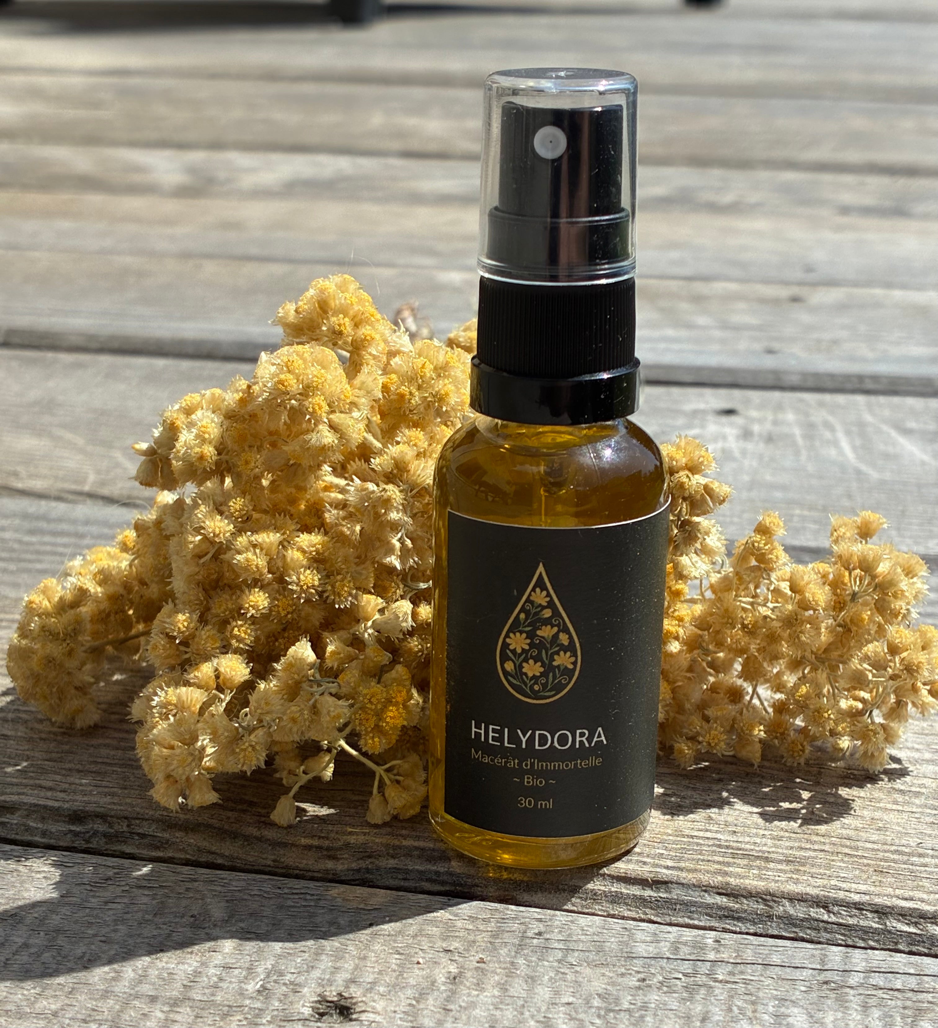 Macérât huileux d'Immortelle BIO de Corse
